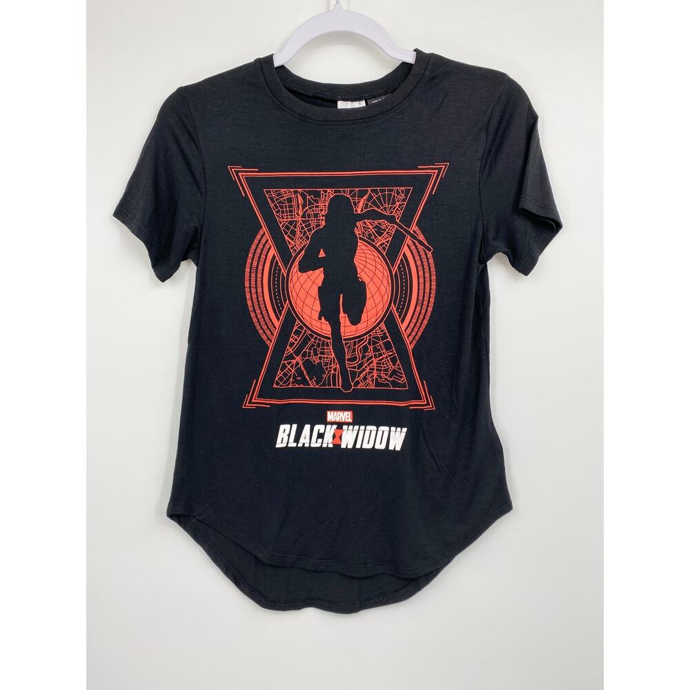 Marvel Black Widow Womens Tshirt Tee Top NEW Size XS